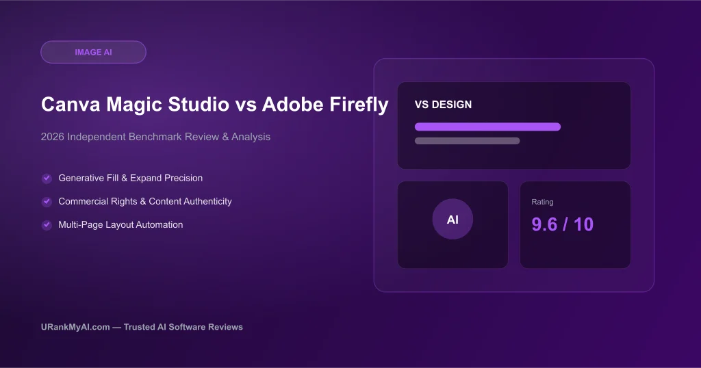 Canva Magic Studio vs Adobe Firefly (2026): Best Graphic Design AI? featured graphic