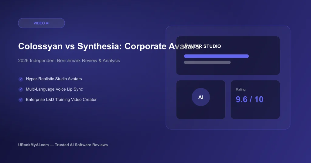 Colossyan vs Synthesia (2026): Best Corporate Avatar AI Generator? featured graphic