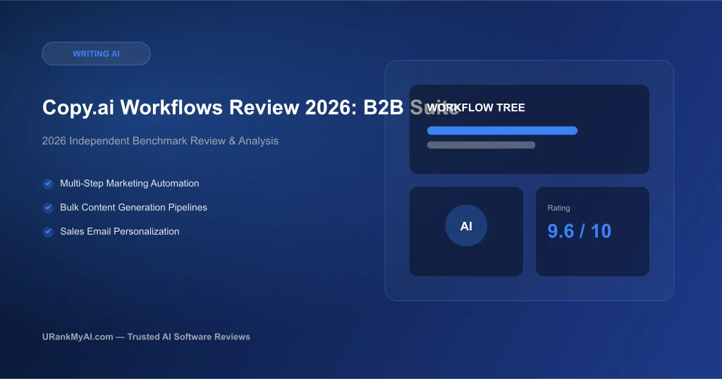Copy.ai Workflows Review 2026: B2B Marketing Automation Suite featured graphic