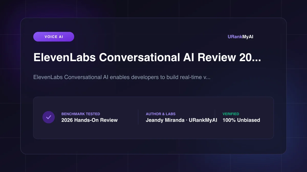 ElevenLabs Conversational AI agent configurator