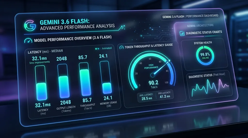 Featured image for Gemini 3.6 Flash Review 2026: Google's Cheaper Workhorse Model - Chatbots