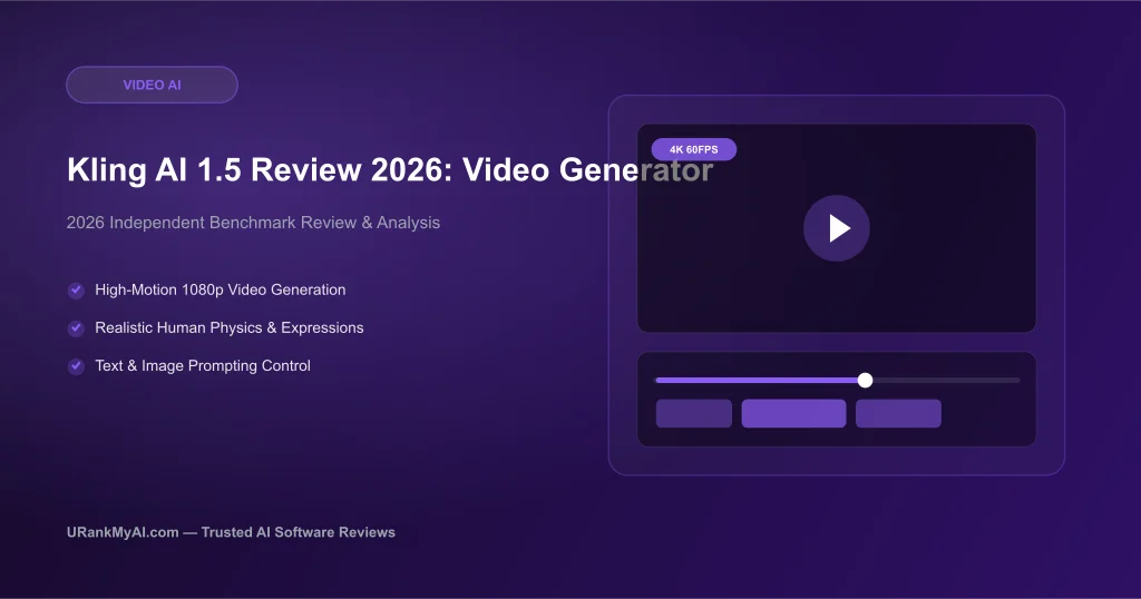 Kling AI 1.5 Review 2026: Is It Better Than Runway Gen-3? featured graphic