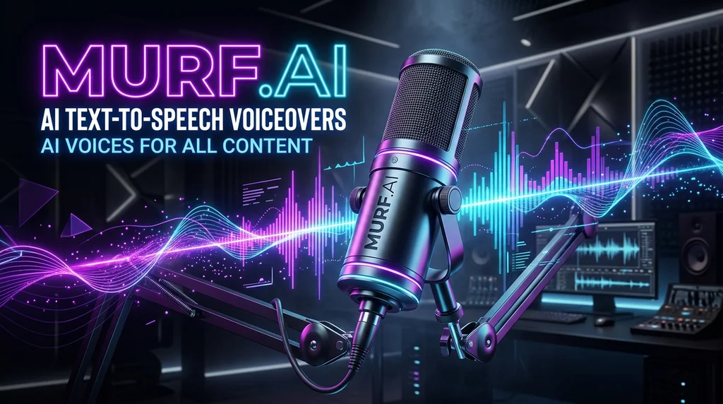Featured image for Murf.ai Review 2026: Text-to-Speech Voiceovers for E-Learning & Ads - Voice AI