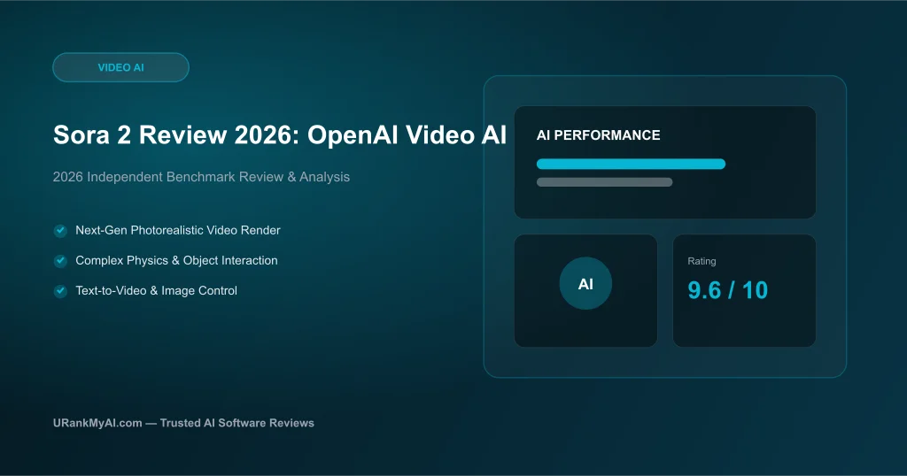 Sora 2 Review 2026: OpenAI's Next-Gen Video Generator Tested featured graphic