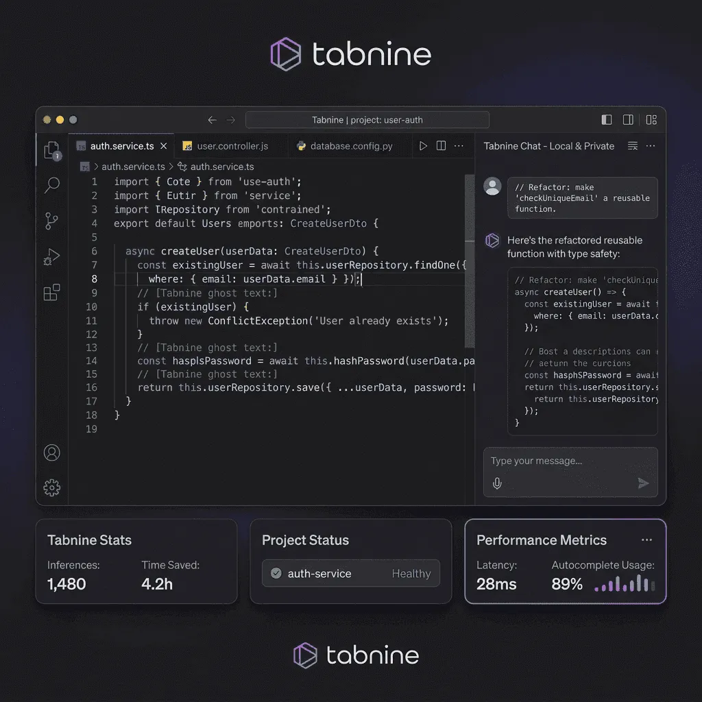 Featured image for Tabnine Review 2026: Is It a Good Alternative to GitHub Copilot? - Coding AI